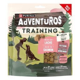 PURINA Adventuros Training snacks con salmón para perros - Salmón (250 g)
