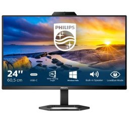 Monitor Philips 24E1N5300HE/00 23,8" FullHD 75Hz IPS USB-C Webcam Altura Ajustable
