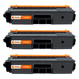 Pccom Essential Brother TN421/TN423/TN426 Tóner Compatible Negro Pack 3