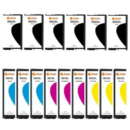 Pccom Essential HP 950XL/951XL Cartucho Tinta Compatible Negro/Cian/Magenta/Amarillo Pack 15
