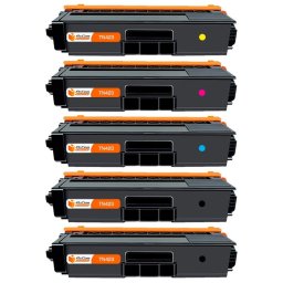 Pccom Essential Brother TN421/TN423/TN426 Tóner Compatible Negro/Cian/Magenta/Amarillo Pack 5