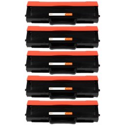 Pccom Essential Tóner Compatible Samsung MLT-D1042S/MLT-D1042X Negro Pack 5