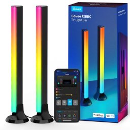 Govee Barras de Luz LED RGBIC WiFi/Bluetooth para Televisores de 45"-70