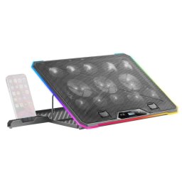 Mars Gaming MNBC13 Base Refrigeradora y Stand ARGB para Portátiles Hasta 17