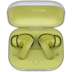 Auriculares Motorola Moto Buds inalámbricos Bluetooth 5.3 con Cancelación de Ruido Verde