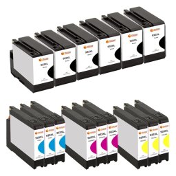 Pccom Essential Hp 932xl/933xl Cartucho Tinta Compatible Negro/cian/magenta/amarillo Pack 15