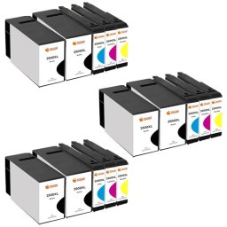 Pccom Essential Canon Pgi2500xl Cartucho Tinta Compatible Negro/cian/magenta/amarillo Pack 15