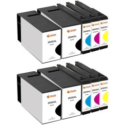 Pccom Essential Canon Pgi2500xl Cartucho Tinta Compatible Negro/cian/magenta/amarillo Pack 10