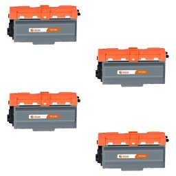 Pccom Essential Brother Tn3330/tn3380 Tóner Compatible Negro Pack 4