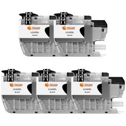 Pccom Essential Brother Lc421xl Cartucho Tinta Compatible Negro Pack 5