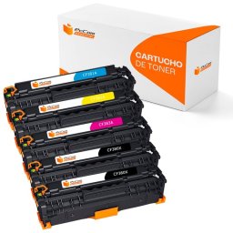 Pccom Essential Hp 304a/305x/305a/312x/312a Tóner Compatible Negro Pack 5