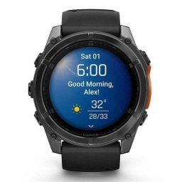 Reloj Garmin Fēnix 8 AMOLED 51mm GPS Multideporte 32GB Negro Sumergible 40m Wi-Fi
