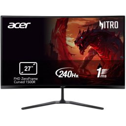 Acer Gaming Nitro ED270X2 27" LED VA FullHD 240Hz 1ms Altavoces FreeSync Premium Curva 1500R