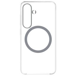 Samsung Funda Transparente con Soporte Magnético para Galaxy S25