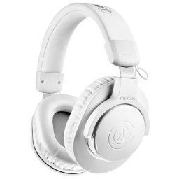Audio-Technica ATH-M20xBT Auriculares Cerrados Inalámbricos Bluetooth Blancos