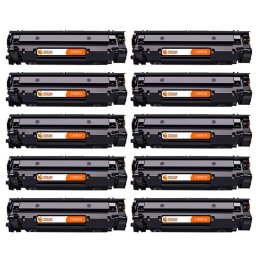 PcCom Essential HP C4092A/92A Tóner Compatible Negro Pack 10