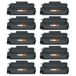 PcCom Essential OKI B2500/B2520/B2540 Tóner Compatible Negro Pack 10