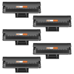 PcCom Essential Samsung MLT-D101S Tóner Compatible Negro Pack 5