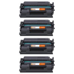 PcCom Essential HP CF287X/87X Tóner Compatible Negro Pack 4