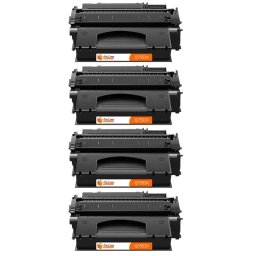 PcCom Essential HP Q7553X/53X Tóner Compatible Negro Pack 4