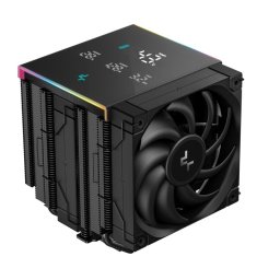 Disipador de CPU DeepCool AK620 Digital Pro Negro 6 Heatpipes ARGB Sensor Digital Display