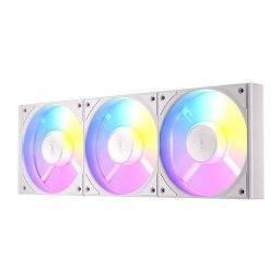 Ventilador ANTEC Connect 120 ARGB Blanco 12 cm PWM Pack 3x Iluminación ARGB Silencioso