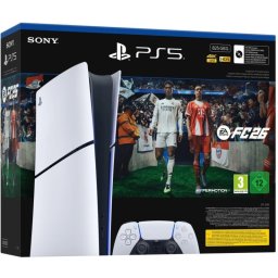 Sony PlayStation 5 Digital Slim + EA FC 26 (Descargable)