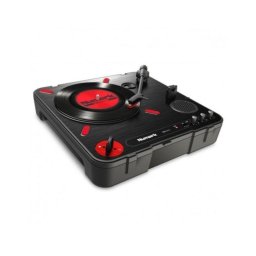 Tocadiscos Numark PT01 Scratch DJ Direct Drive, USB, 3 velocidades, altavoz integrado