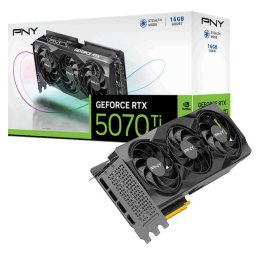 Tarjeta Gráfica PNY GeForce RTX 5070 Ti 16GB GDDR7 Reflex 2 RTX AI DLSS4