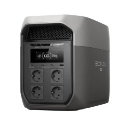 Estación de energía EcoFlow DELTA 3 Max 2048Wh 4 salidas AC y 5 salidas DC Batería LiFePO4 Pantalla LCD WiFi Bluetooth UPS