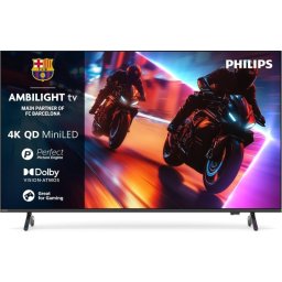TV Philips QD-Mini LED 75MLED910/12 75" 4K UHD Ambilight Smart TV Titan OS HDR10