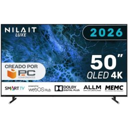 Nilait Luxe 50UD8004SWOS 50" QLED UHD 4K Smart TV WebOS