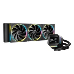 Refrigeración Líquida DeepCool LM360 360mm 3 Ventiladores LED Negra