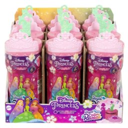 Muñeca Mattel Disney Princess HRN63 Mini Royal Color Reveal sorpresa multicolor