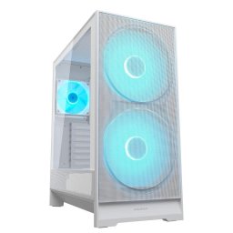 Caja de ordenador Cougar CGR-5VA4W-RGB blanca cristal templado RGB ATX