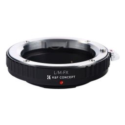 Anillo adaptador K&F Concept Leica M a Fuji X Montura Manual Enfoque Infinito