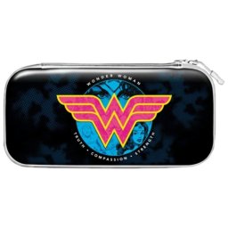 Funda rígida Nacon Wonder Woman Lazerbuilt para Nintendo Switch ultrarresistente