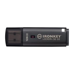 Memoria USB Kingston IronKey Locker Plus 50 G2 128GB cifrado AES-256 FIPS 197