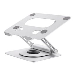 Soporte portátil TnB NBSTANDHUB aluminio rotación 360° USB-C HDMI RJ45 hasta 16