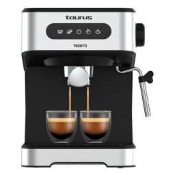 Cafetera Espresso Taurus Trento 1,5 L 20 Bares con vaporizador y panel táctil