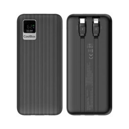 Batería externa Baseus 20000 mAh USB-C y Lightning carga rápida LCD