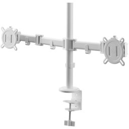 One For All DM2220 Soporte Monitor Doble de Mesa 13 a 30" VESA 75x75 a 100x100 Máx 16 kg