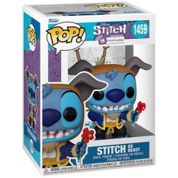 Figura de acción Funko Pop Lilo y Stitch Disfraz de la Bestia vinilo 9,5 cm