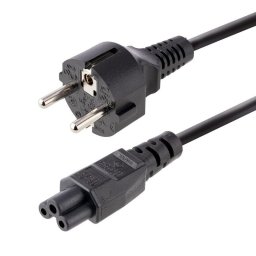Cable de alimentación Genérica 753E-3M-POWER-LEAD 3 m Schuko a C5 2,5A 250V