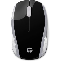 HP 200 Ratón Inalámbrico 1000 DPI Plata