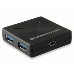 Conceptronic HUBBIES02B Hub 4 Puertos USB 3.0