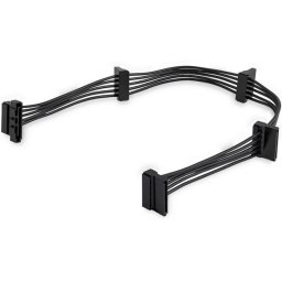 StarTech Cable Adaptador Bifurcador Divisor Splitter SATA de 40cm 4x Receptáculos Hembra