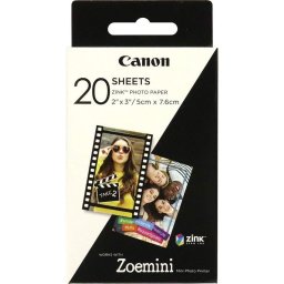 Canon ZP-2030 20 Hojas de Papel Fotográfico para Impresora Canon Zoemini