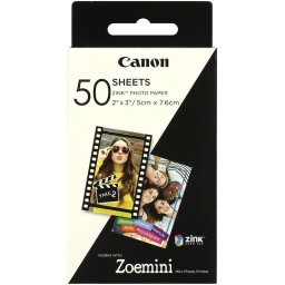 Canon ZP-2030 50 Hojas de Papel Fotográfico para Impresora Canon Zoemini