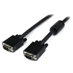 Startech Cable de Vídeo VGA Coaxial de Alta Resolución para Monitor HD15 Macho 3m
